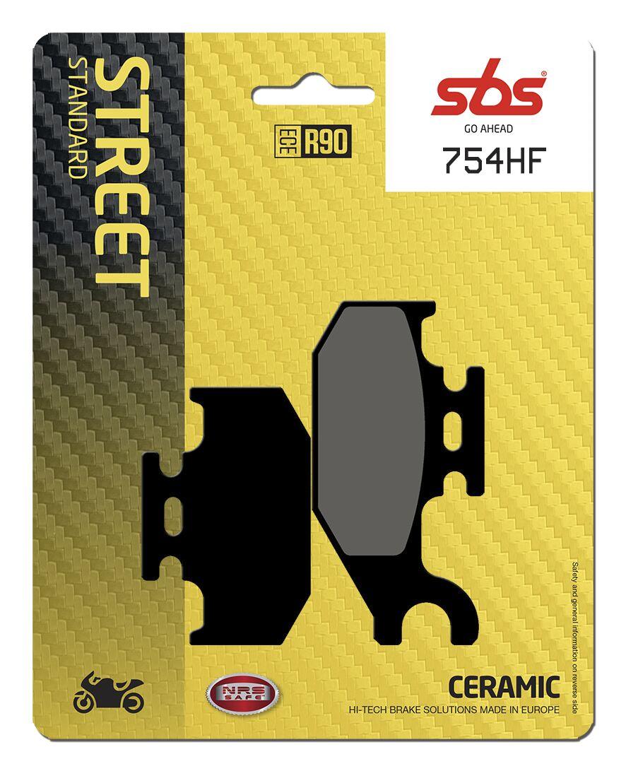 Sbs 754Hf - Hf Street Ceramic Organic Rear Brake Pads For Cannondale Blaze 440 2003