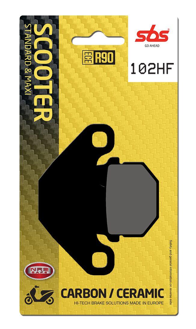 Sbs 102Hf - Hf Street Ceramic Organic Front Brake Pads For Suzuki Ah 80 1992-1994