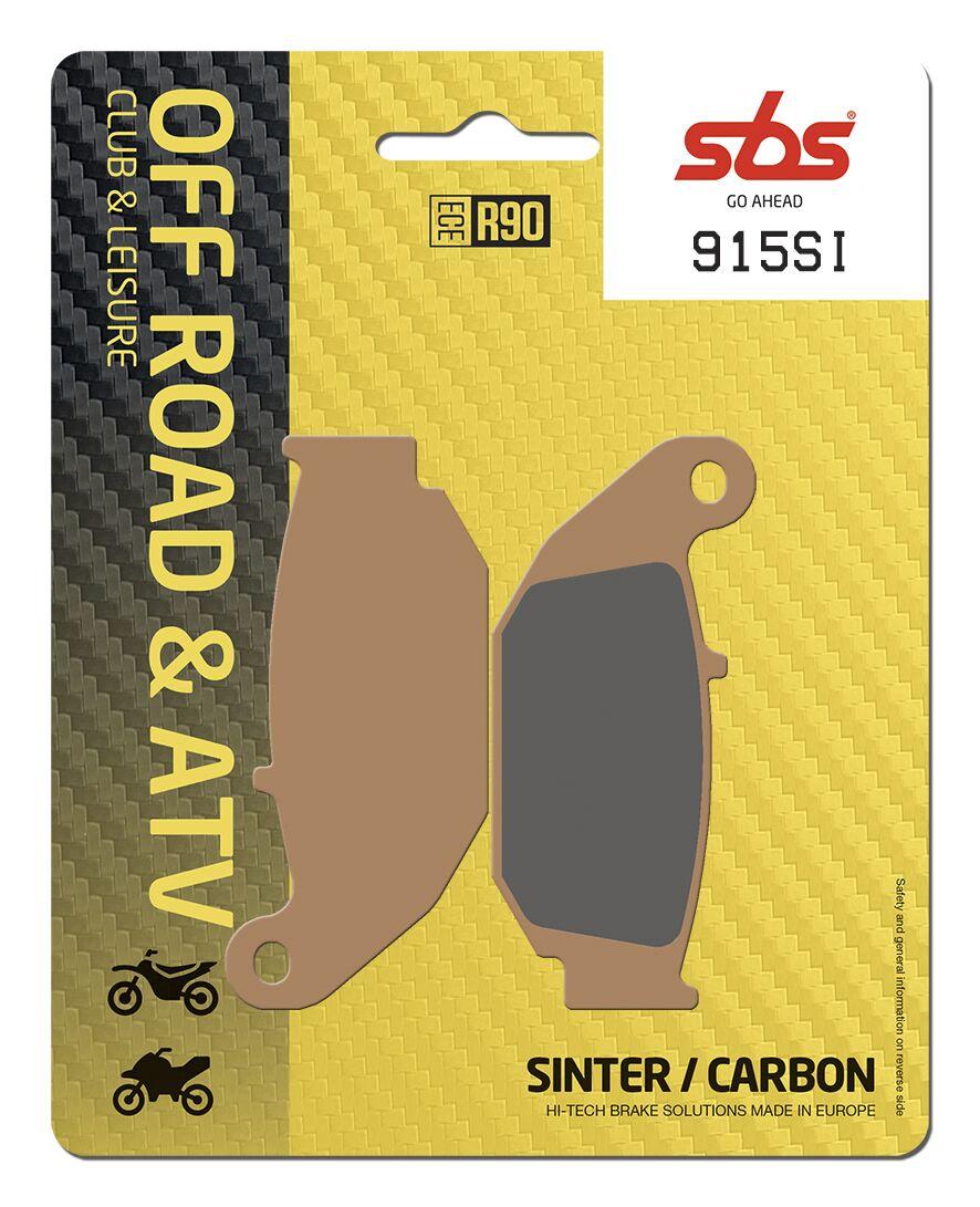 915SI - SBS SI Sintered Rear Brake Pads For Honda CRF250 Rally 2019, CRF250L 2013-2020
