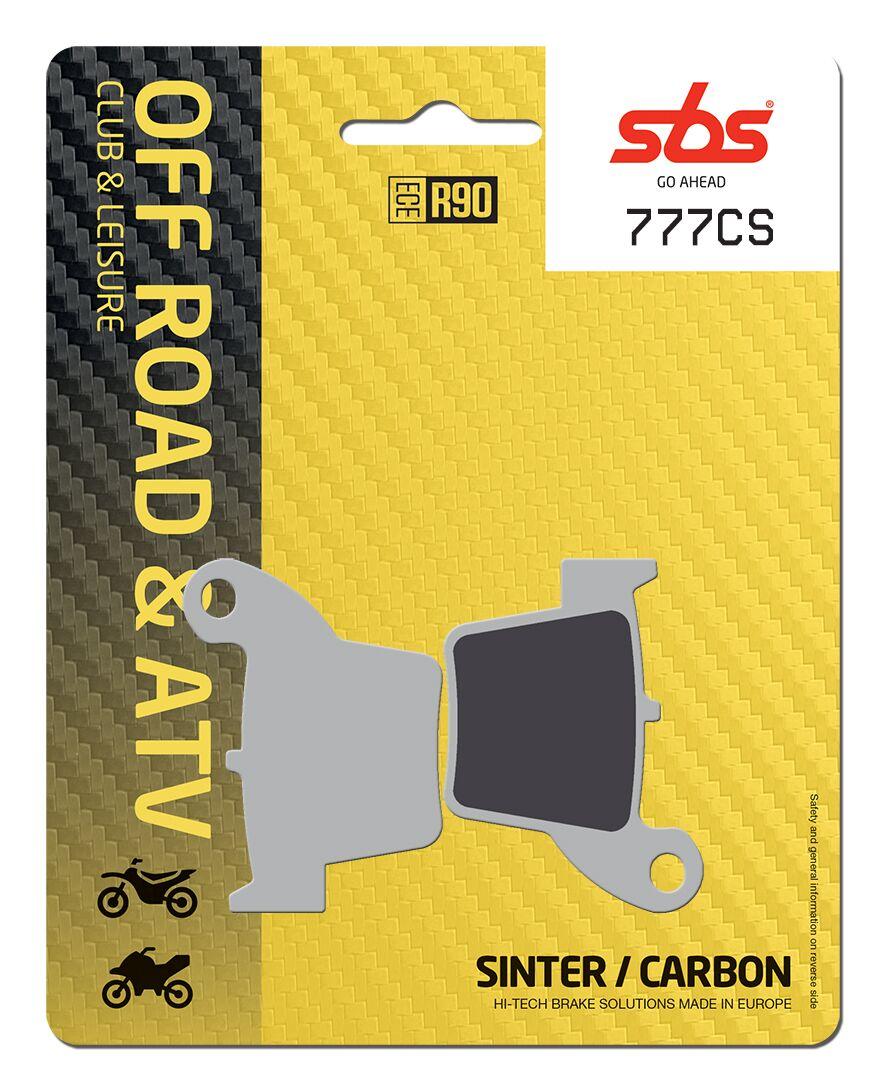 777CS - SBS CS Carbon Rear Brake Pads For Honda CR125 2002-2007