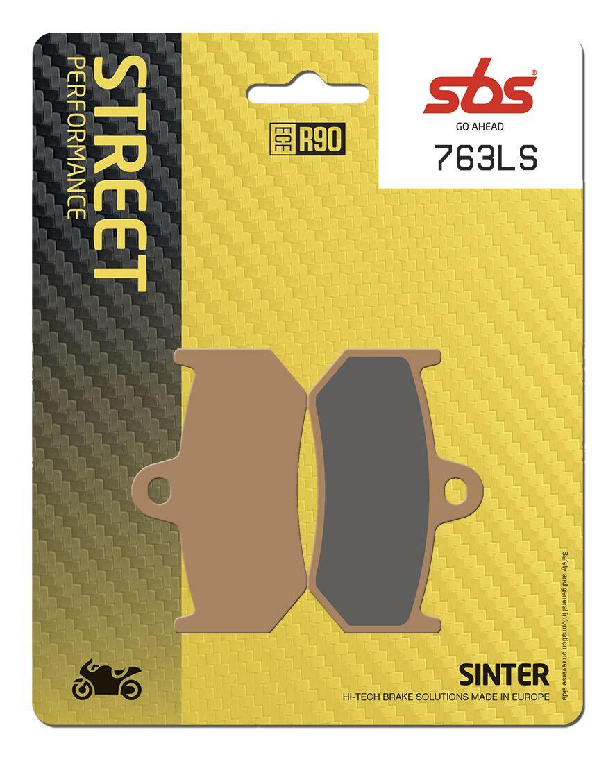 763LS - SBS LS Street Excel Sintered Rear Brake Pads For Mv Agusta Brutale 1078 RR 2009