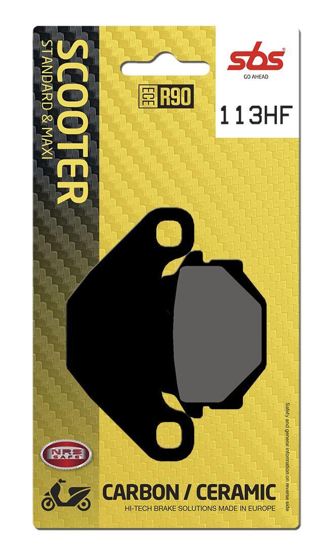 Sbs 113Hf - Hf Street Ceramic Organic Rear Brake Pads For Kymco Agility City 125 2011-2017