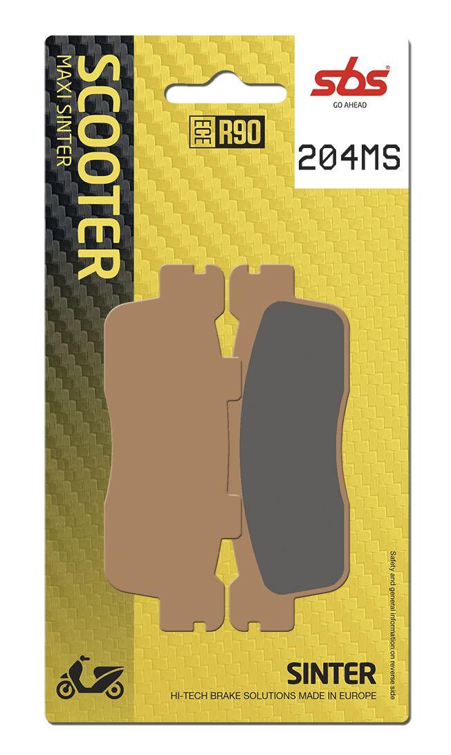 204MS - SBS MS Maxi Sintered Front Or Rear Brake Pads For Kymco Agility 300 2020