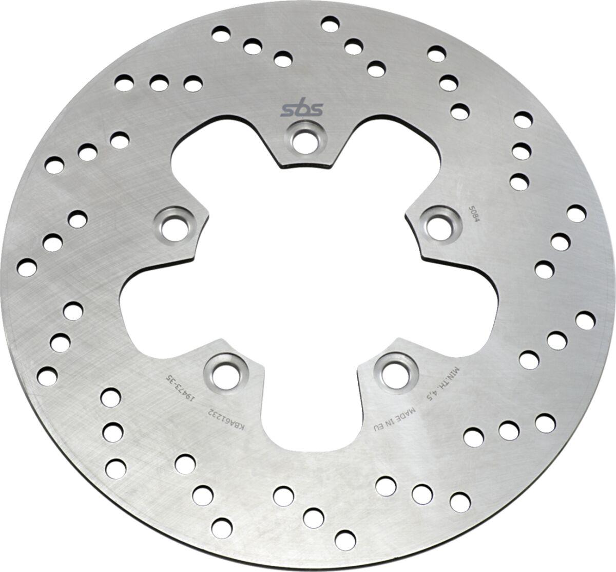 Sbs Silver 5084 - Rear Brake Disc For Kymco Downtown 125 I 2010-2014