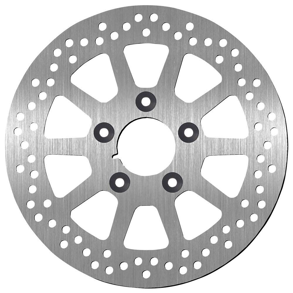 5157 - SBS Standard Round Rear Brake Disc For Harley Davidson XL 1200 C 2000-2016 - Silver