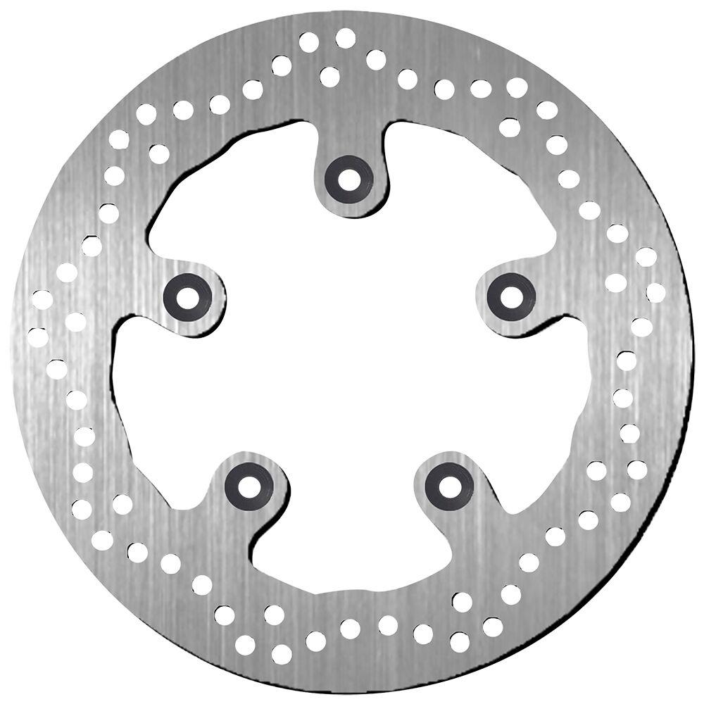 5180 - SBS Standard Round Front Right Brake Disc For Kymco K-XCT 300 I 2013 - Silver