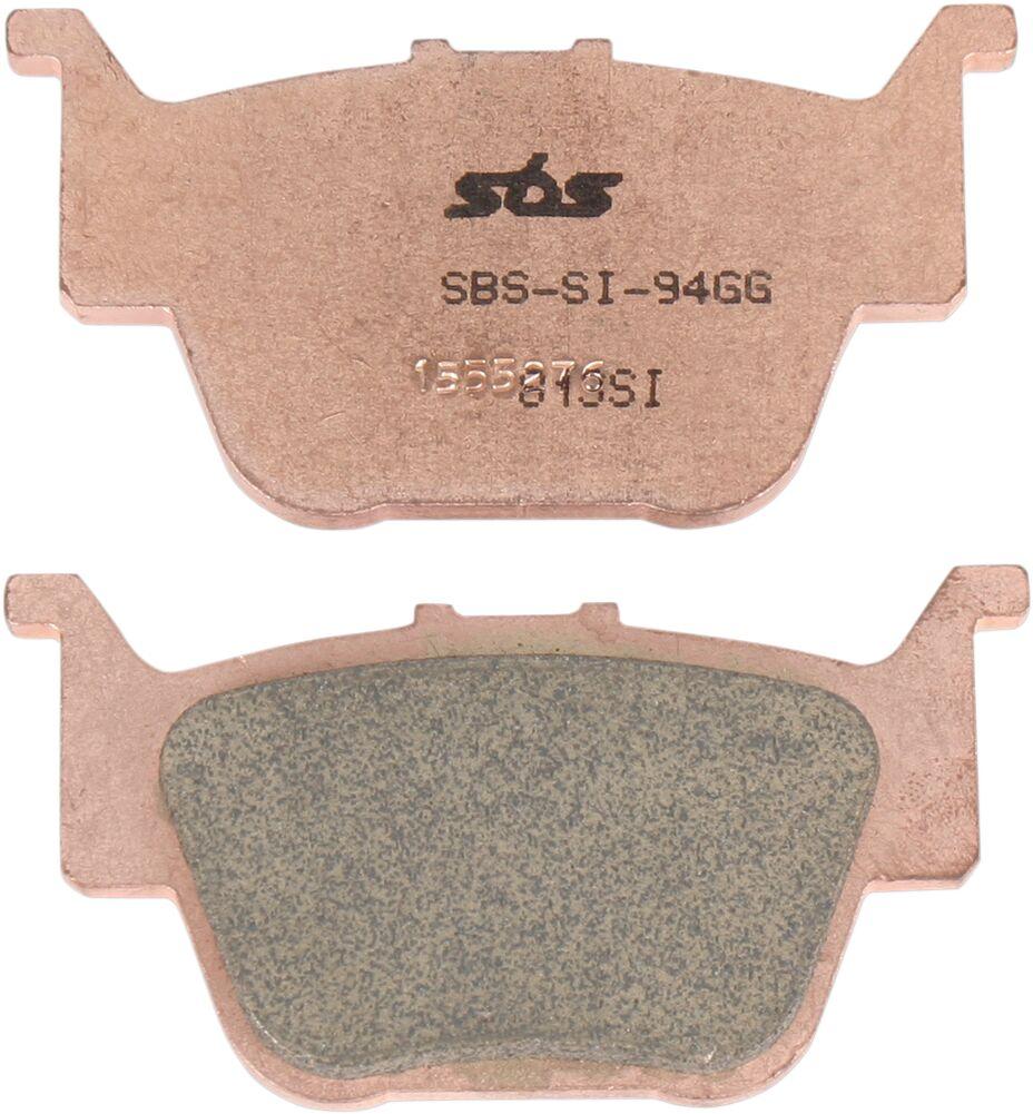 813SI - SBS SI Sintered Rear Brake Pads For Honda TRX450R Sportrax 2004-2009