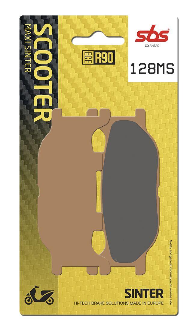 128MS - SBS MS Maxi Sintered Front Brake Pads For ItalJet Jupiter 125 2003