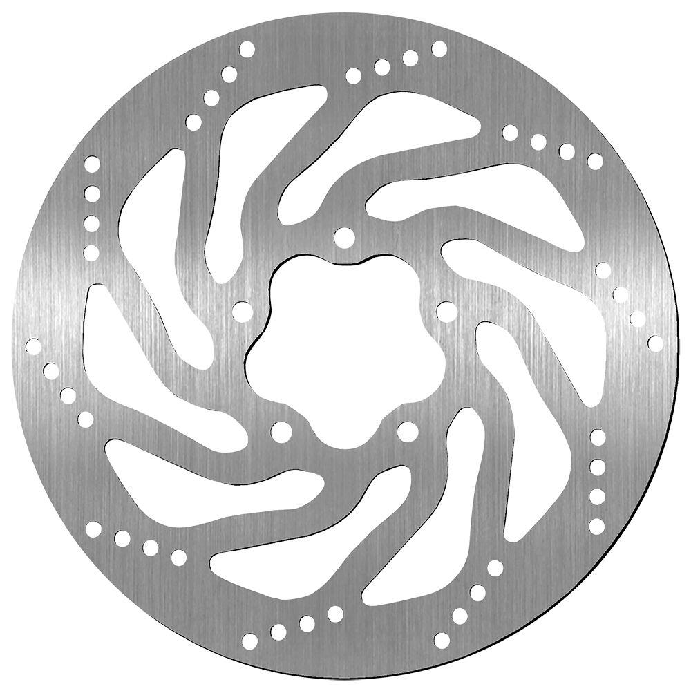 5073 - SBS Standard Round Front Left Brake Disc For Triumph Bonneville 865 2007-2011 - Silver