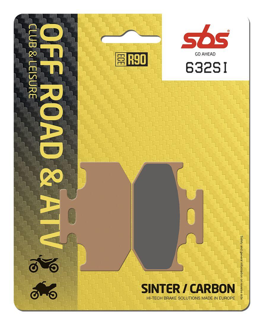 632SI - SBS SI Sintered Rear Brake Pads For Cannondale C 440 R 2003