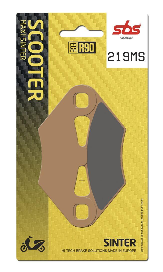 219MS - SBS MS Maxi Sintered Rear Brake Pads For Peugeot Metropolis 400 2015-2016