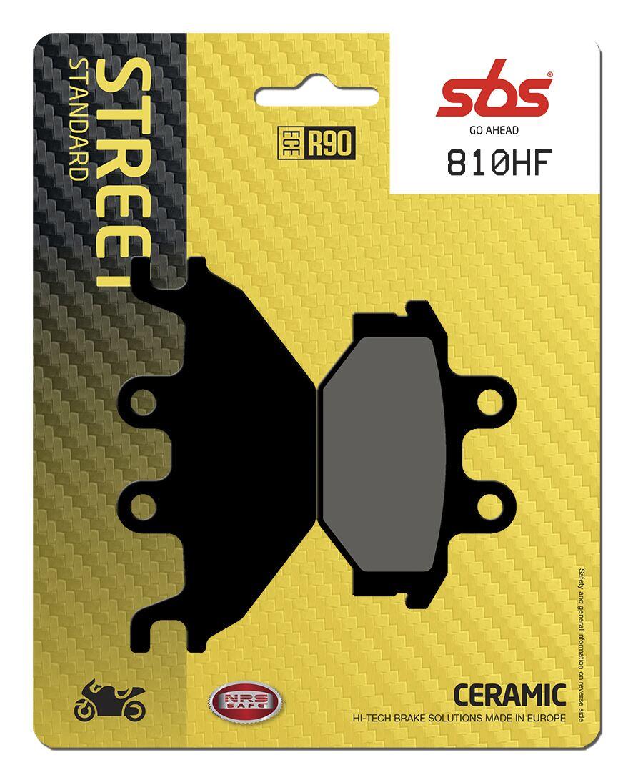 810HF - SBS HF Street Ceramic Organic Front Brake Pads For Arctic Cat Textron 250 2X4 2006-2007