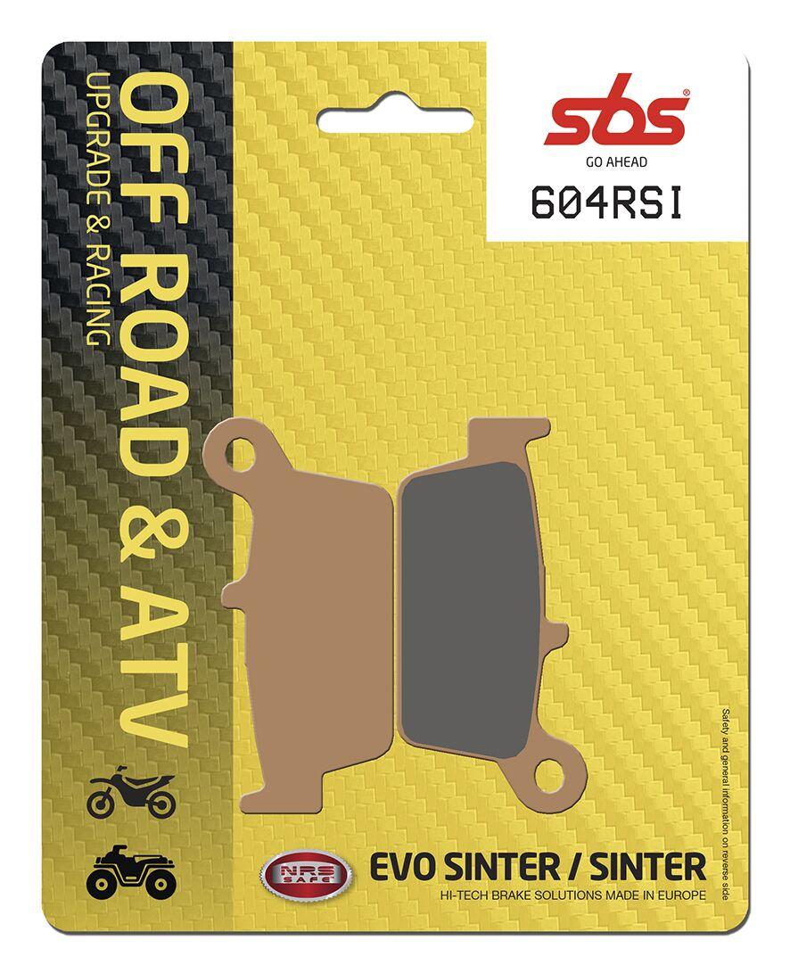 604RSI - SBS RSI Rear Brake Pads For Honda CR125 1987-2001