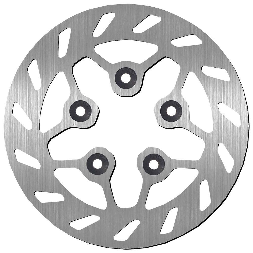5185 - SBS Standard Round Front Left Brake Disc For Sym Symphony 125 2010-2011 - Silver