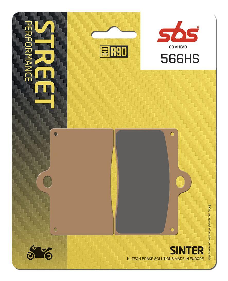 566HS - SBS HS Street Excel Sintered Front Brake Pads For Laverda 650 1992