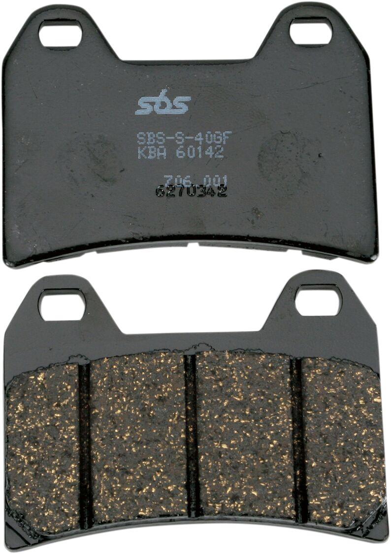 706HF - SBS HF Street Ceramic Organic Front Brake Pads For Ducati 748 R 2000
