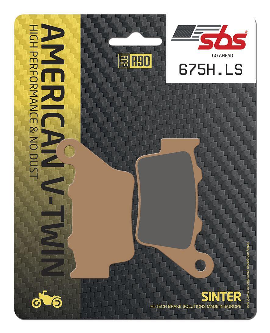 675H.LS - SBS HLS Street Excel Sintered Rear Brake Pads For Harley Davidson RA 1250 2021-2022