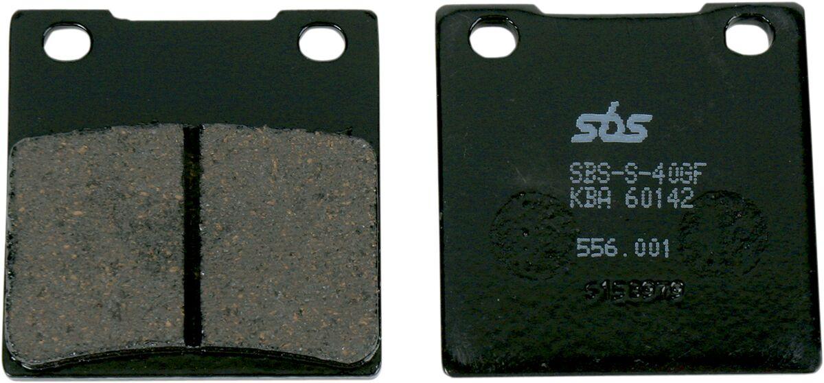 556HF - SBS HF Street Ceramic Organic Rear Brake Pads For Kawasaki GPX 600 R 1989-1996