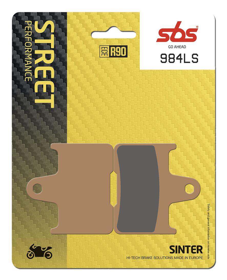 984LS - SBS LS Street Excel Sintered Rear Brake Pads For BMW M 1000 RR 2021-2024