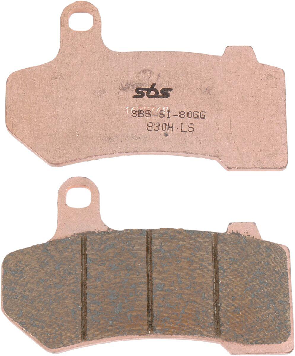 830H.LS - SBS HLS Street Excel Sintered Rear Brake Pads For Harley Davidson FLHR 1584 2008