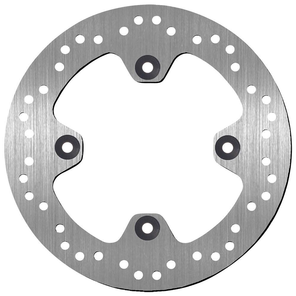 5092 - SBS Standard Round Rear Brake Disc For Malaguti Centro 125 I.E. 2008-2010 - Silver