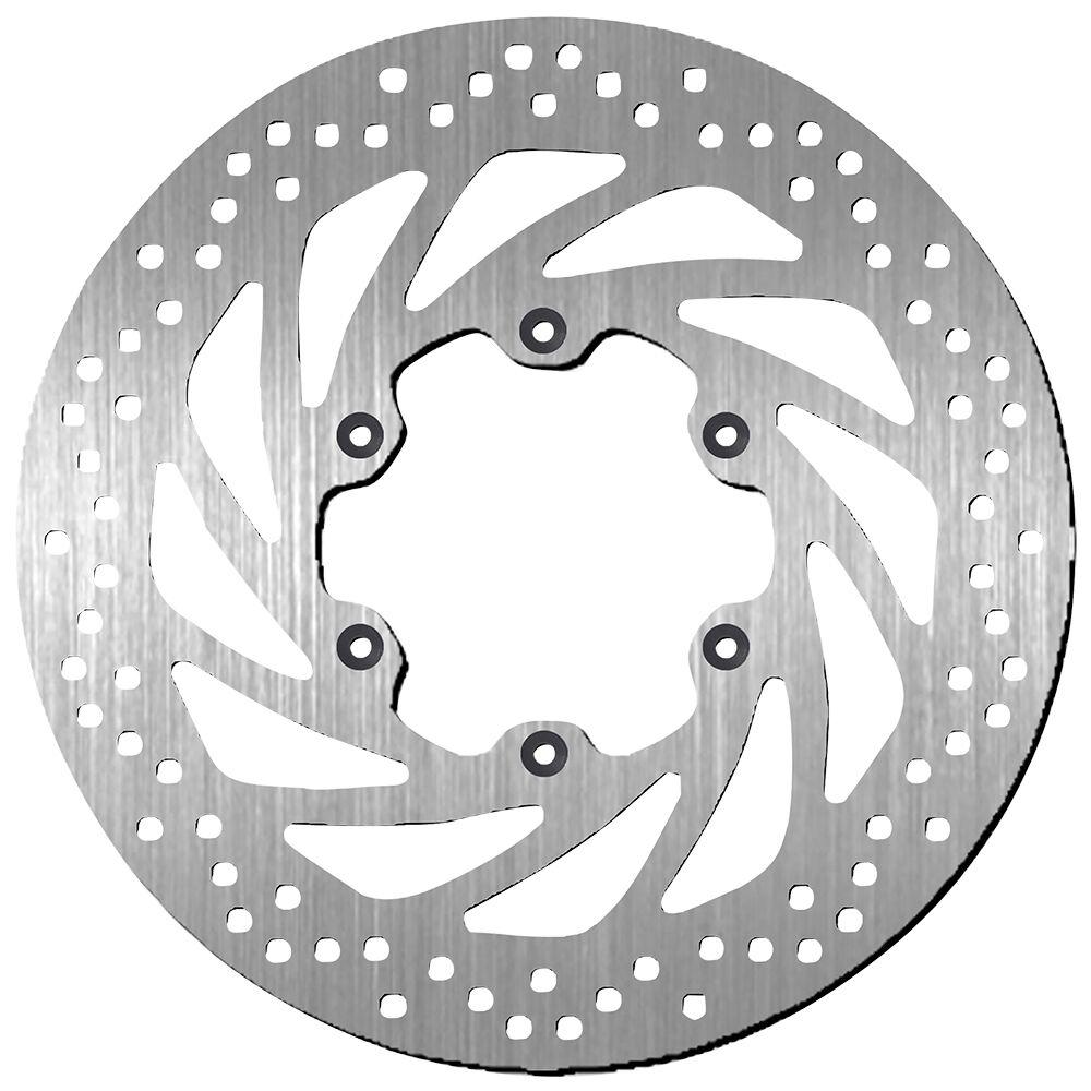 5088 - SBS Standard Round Front Left Brake Disc For Aprilia ETX350 Tuareg 1986-1987 - Silver