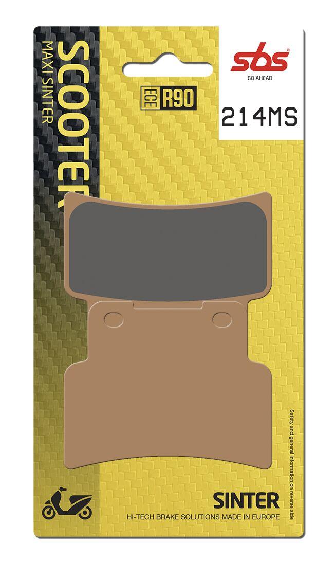 214MS - SBS MS Maxi Sintered Front Brake Pads For Kymco Xciting 400 I 2014