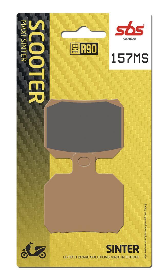 Sbs 157Ms - Ms Maxi Sintered Front Or Rear Brake Pads For Piaggio Beverly 500 2006-2012
