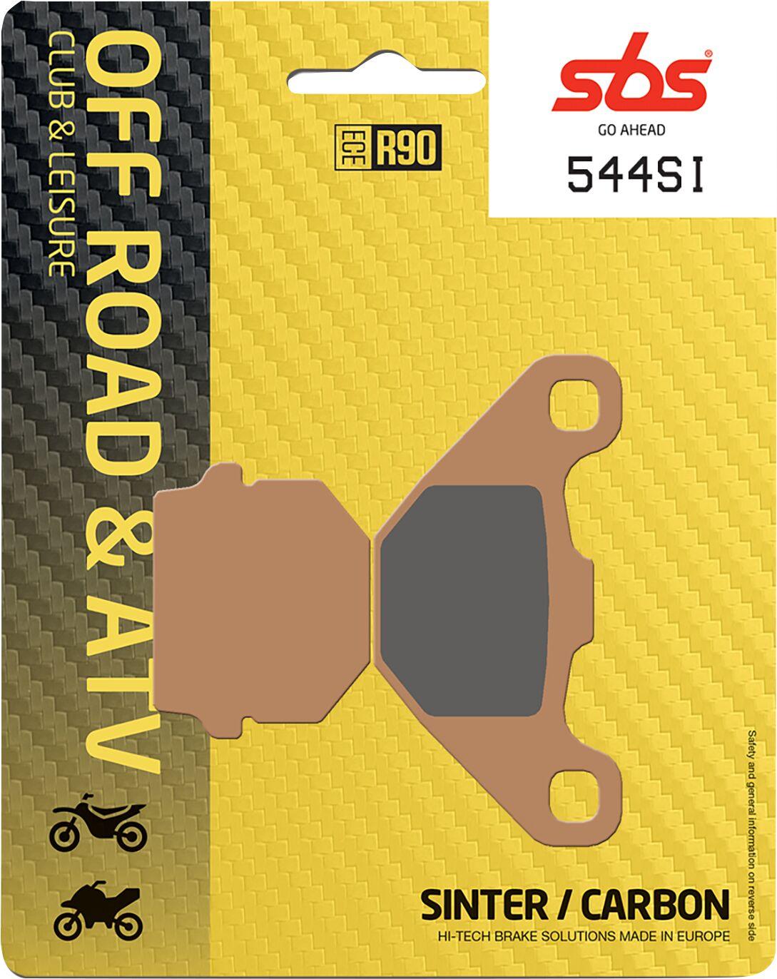 544SI - SBS SI Sintered Front Brake Pads For Kawasaki AR50 1981-1982