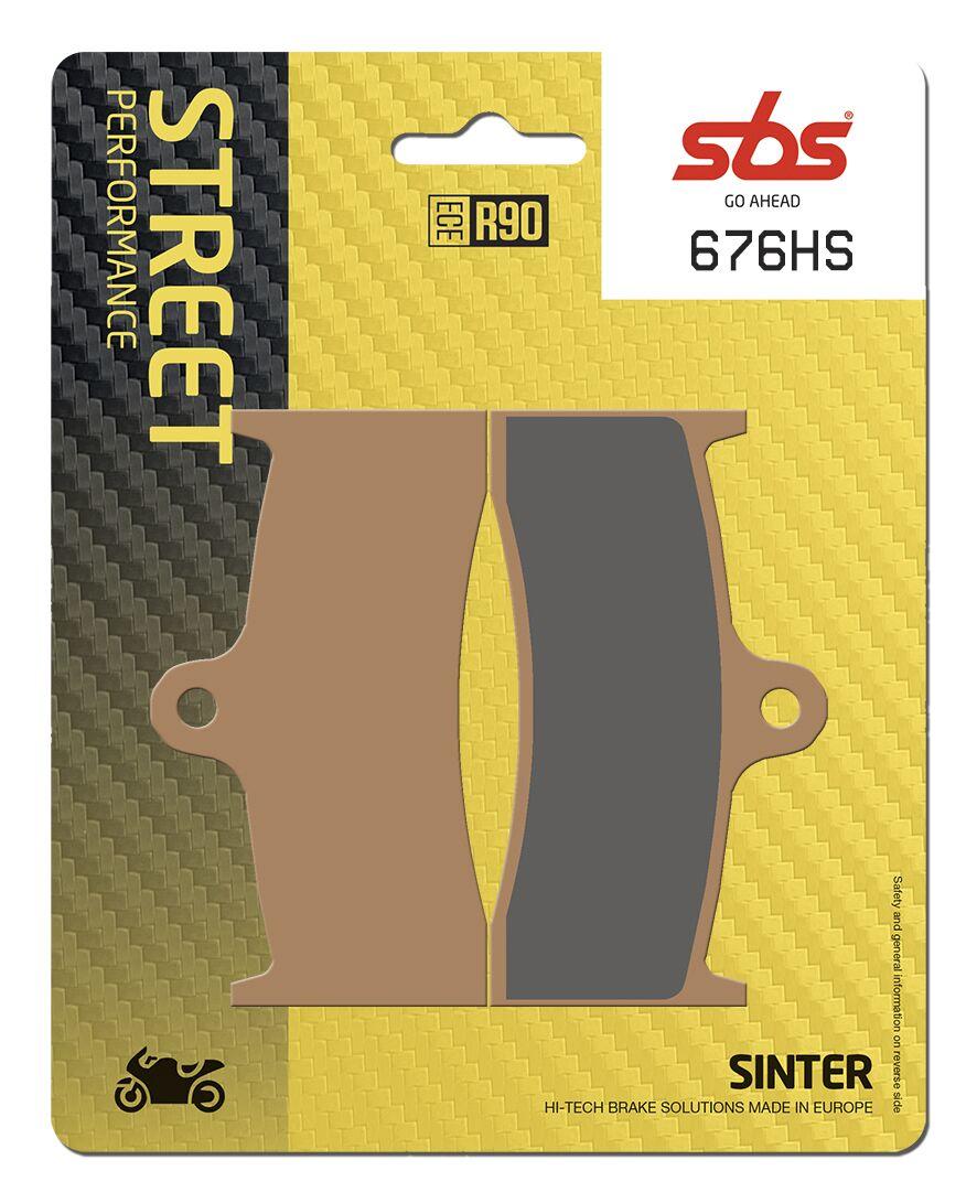 676HS - SBS Sintered Metal Front Brake Pads For Mv Agusta Brutale 910 R 2006-2008
