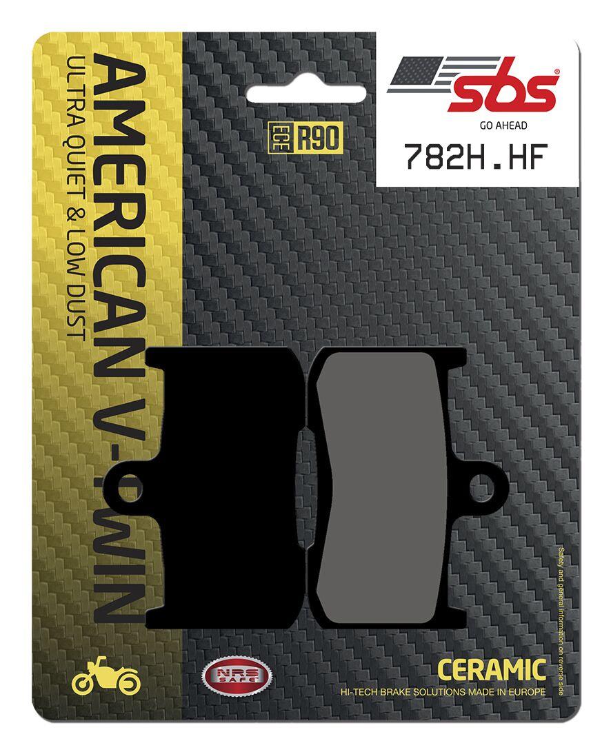 782H.HF - SBS HF Street Ceramic Organic Front Brake Pads For Victory Boardwalk 106 2013-2015