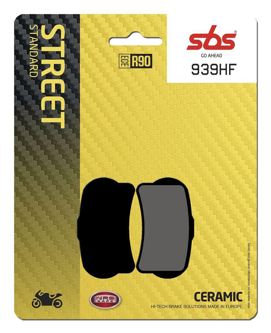 939HF - SBS HF Ceramic Organic Front Brake Pads For Jotagas JT 125 2014-2017