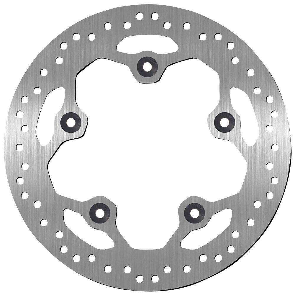 Sbs Silver 5209 - Standard Round Front Left Brake Disc For Sym Citycom 300 I 2008-2018