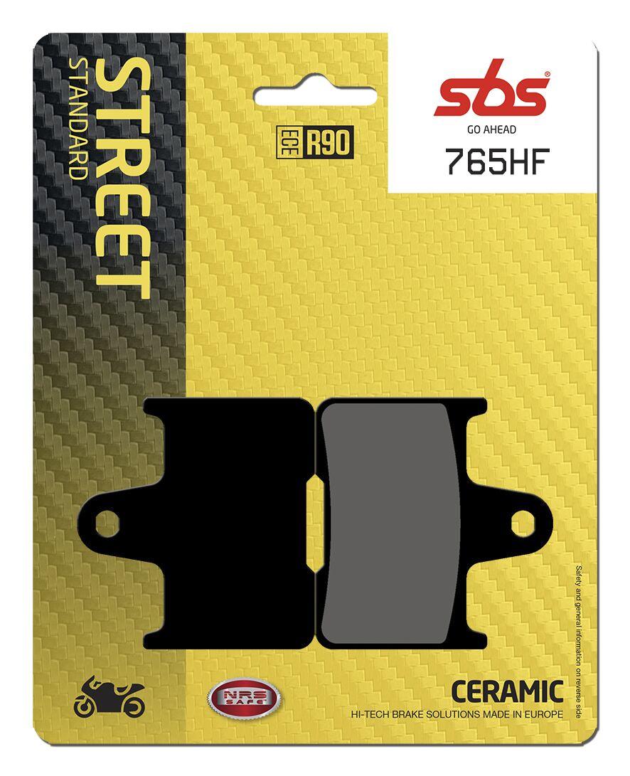 Sbs 765Hf - Hf Street Ceramic Organic Rear Brake Pads For Suzuki Gsf 650 2005