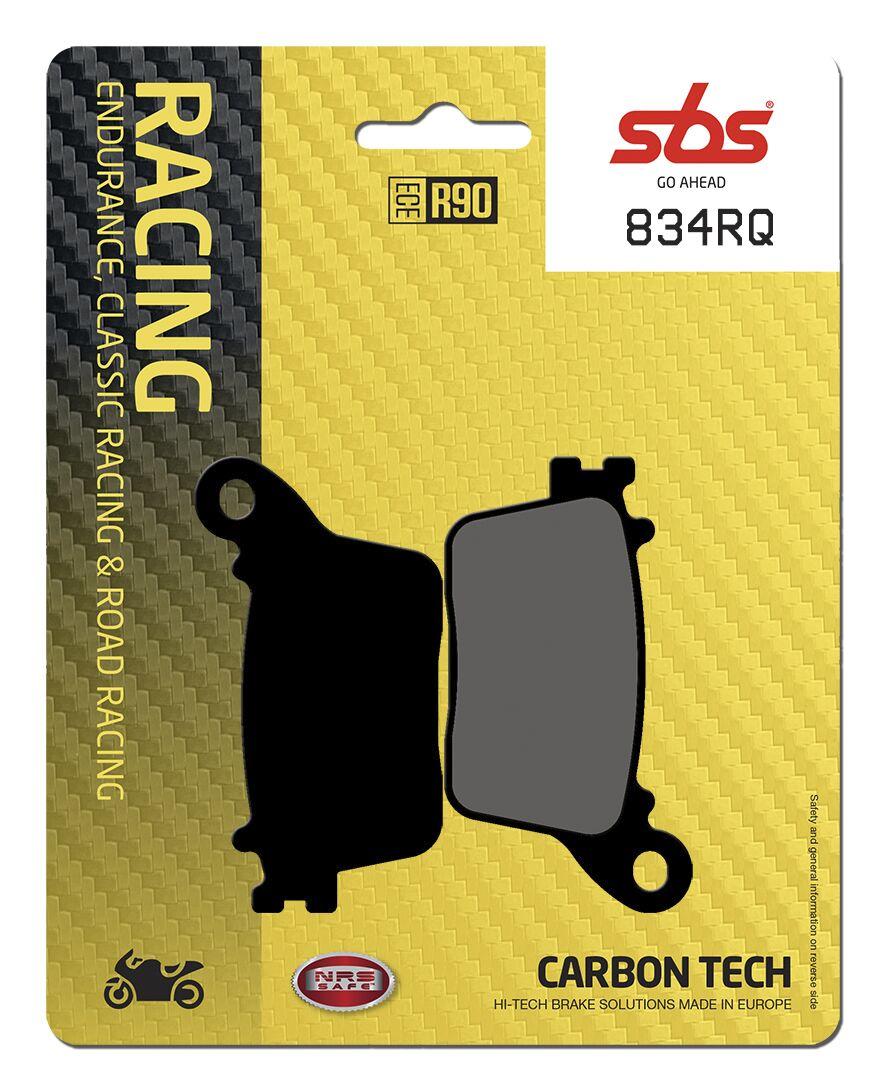 834RQ - SBS RQ Road Racing Carbon Tech Rear Brake Pads For Honda CB600F 2006-2012