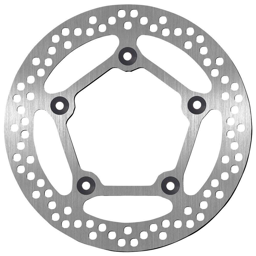 5242 - SBS Standard Round Rear Brake Disc For Yamaha XP 530 T-Max 2012-2019 - Silver