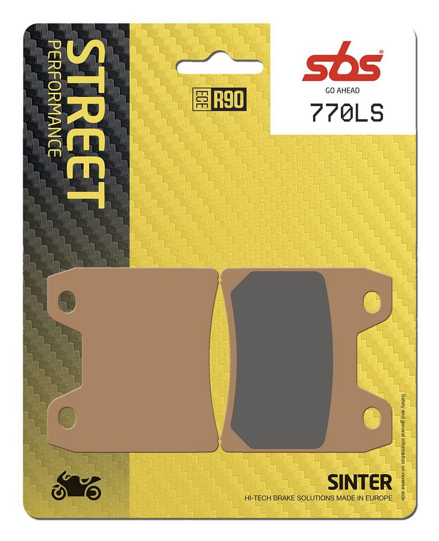 770LS - SBS LS Street Excel Sintered Rear Brake Pads For Yamaha FZS 1000 2001-2005