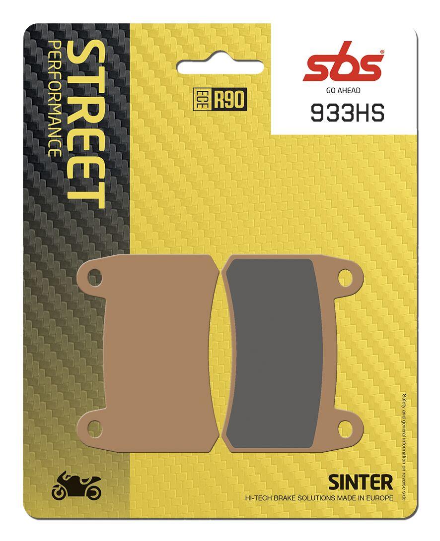 933HS - SBS HS Street Excel Sintered Front Brake Pads For Benelli BN 251 2015-2016