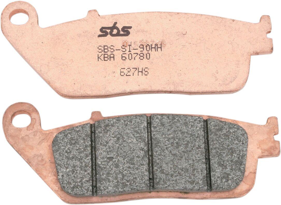 627HS - SBS HS Street Excel Sintered Front Brake Pads For Triumph Adventurer 900 1996-2001