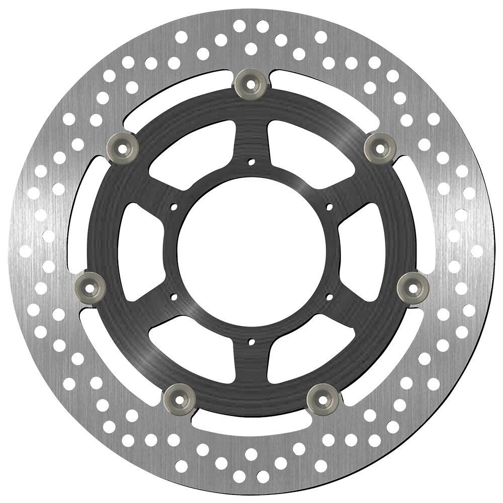 5281A - SBS Stainless Steel Front Brake Disc For Honda CBF 1000 2006-2011 - Black/Silver