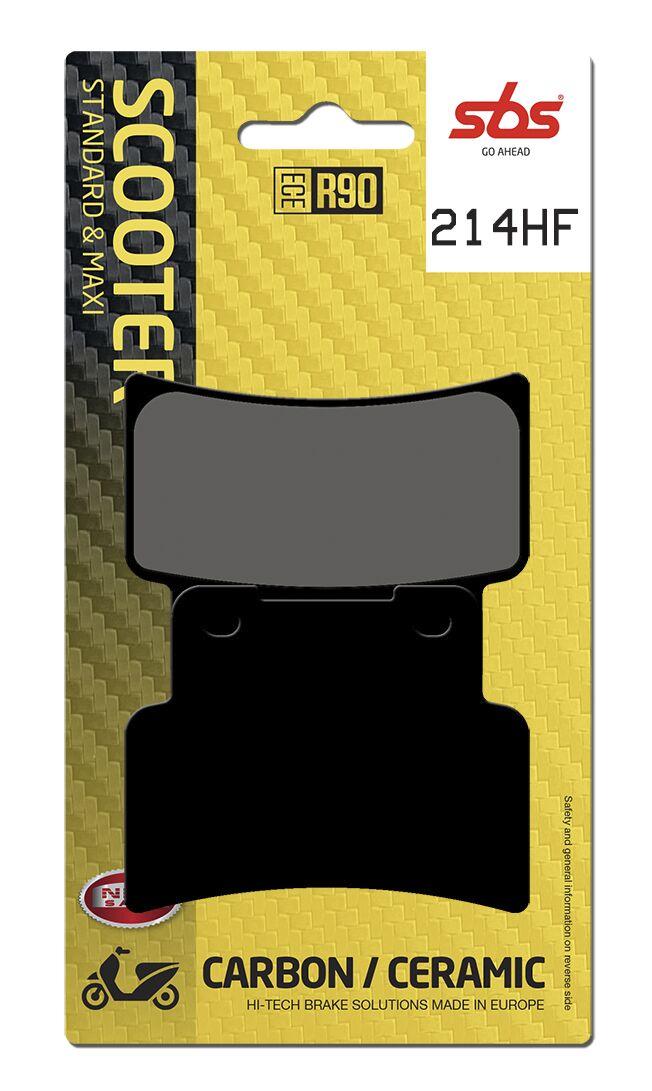 214HF - SBS HF Street Ceramic Organic Front Brake Pads For Kymco Xciting 400 I 2014