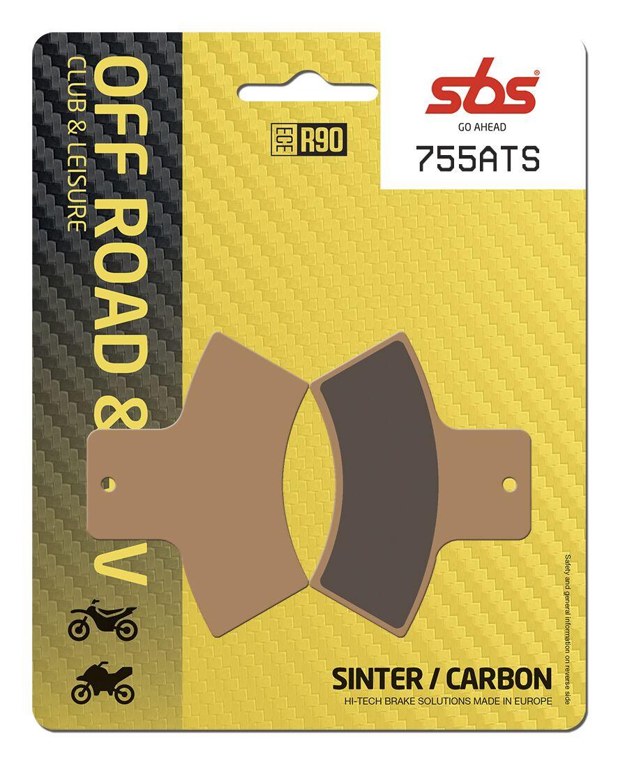 755ATS - SBS ATS All-Terrain Sintered Rear Brake Pads For Polaris 455 4X4 1999-2001