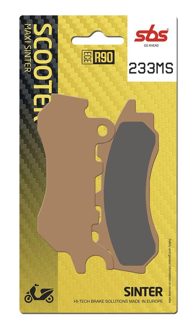 233MS - SBS MS Maxi Sintered Front Brake Pads For Honda ADV 150 2021