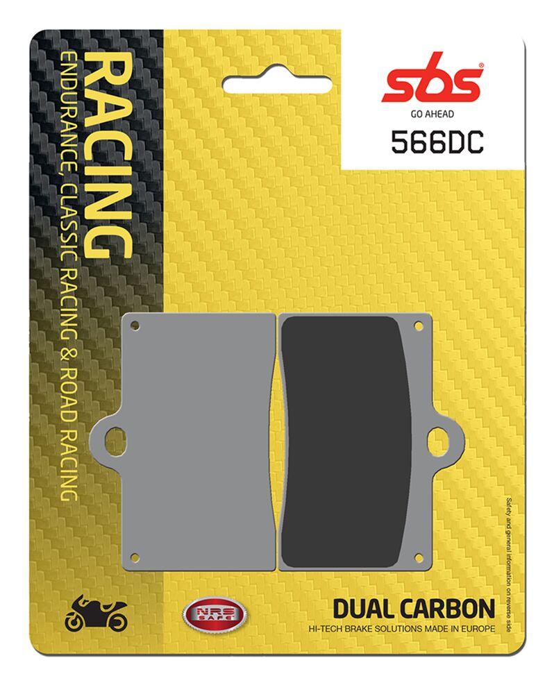 566DC - SBS DC Dual Carbon Front Brake Pads For Yamaha YXE 1000 2021-2024