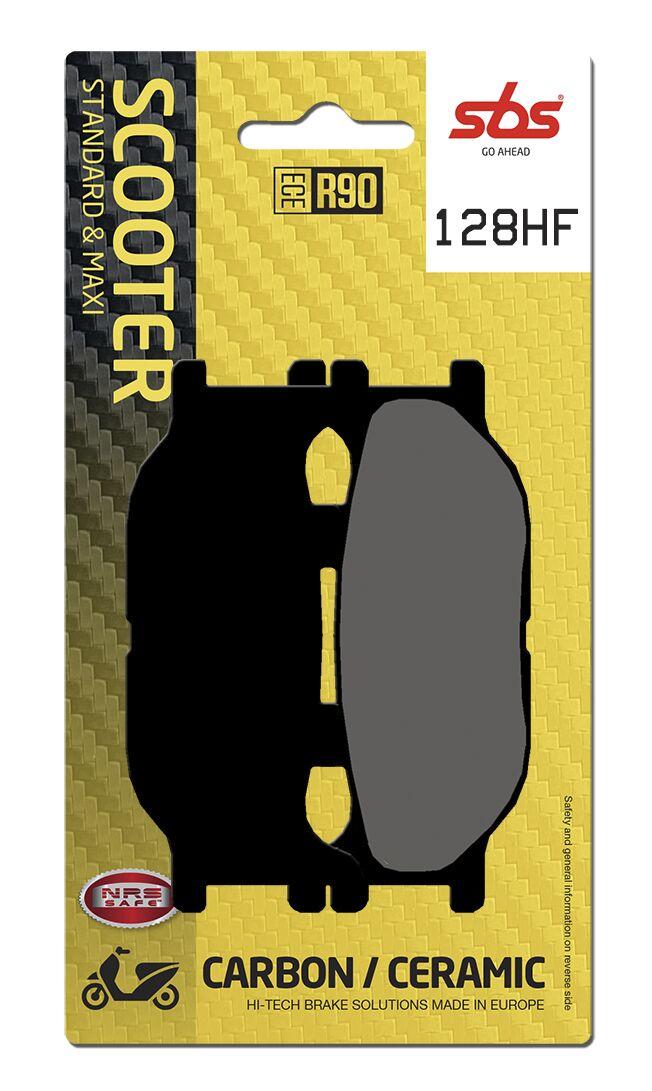 Sbs 128Hf - Hf Street Ceramic Organic Front Brake Pads For Italjet Jupiter 125 2003