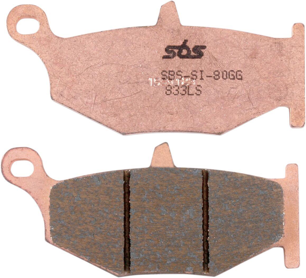 833LS - SBS LS Street Excel Sintered Rear Brake Pads For Suzuki DL 1000 2014-2019