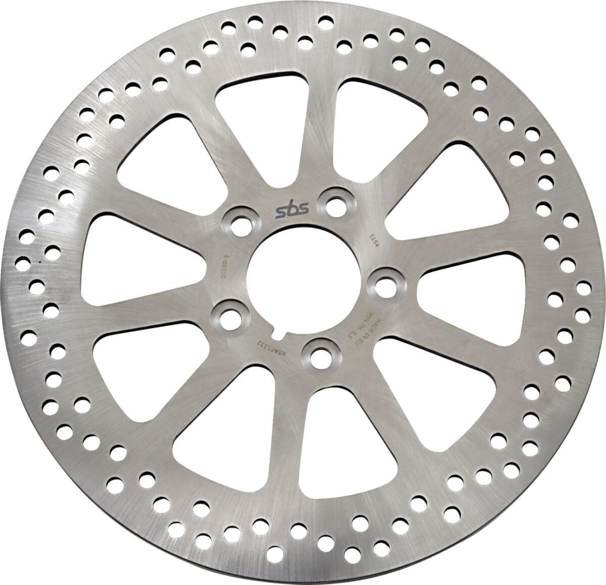 5154 - SBS Stainless Steel Rear Brake Disc For Harley Davidson FLHR 1584 2008