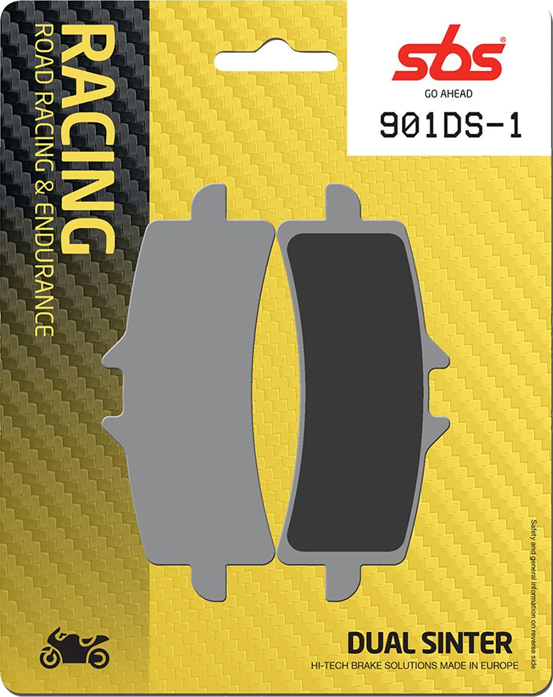 900DS-1 - SBS DS Dual Sintered Front Brake Pads For Kove 321 RR 2023