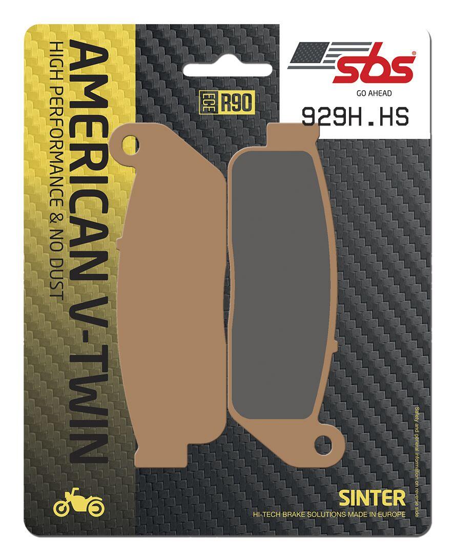 929H.HS - SBS HHS Street Excel Sintered Front Brake Pads For Indian Scout 60 2016