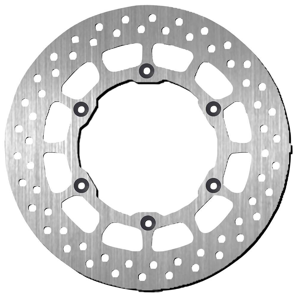 5123 - SBS Standard Round Front Left Brake Disc For Yamaha WR250Z 1998 - Silver
